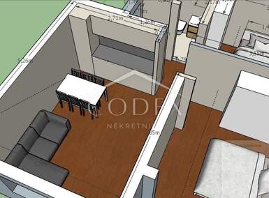 Trosoban stan, Poreč, prodaja, 260000 €, 51 m2