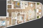Trosoban stan, Rijeka, Kantrida, prodaja, 715000 €, 123 m2