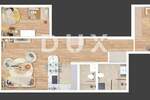 Trosoban stan, Rijeka, Kantrida, prodaja, 499000 €, 92 m2