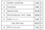 Jednosoban stan, Pula, prodaja, 137000 €, 45 m2