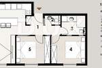 Trosoban stan, Privlaka, prodaja, 371220 €, 80 m2