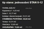Jednosoban stan, Umag, prodaja, 200000 €, 56 m2