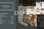 Trosoban stan, Rijeka, Zamet, prodaja, 253900 €, 63 m2