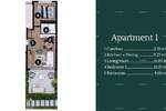 Jednosoban stan, Umag, prodaja, 291950 €, 53 m2