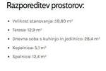 Jednosoban stan, Umag, prodaja, 264600 €, 58 m2
