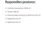 Jednosoban stan, Umag, prodaja, 286200 €, 63 m2