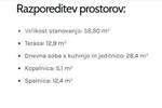 Jednosoban stan, Umag, prodaja, 264600 €, 58 m2