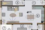 Trosoban stan, Rijeka, Srdoči, prodaja, 263226 €, 69 m2