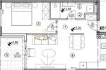 Dvosoban stan, Rijeka, Srdoči, prodaja, 205276 €, 54 m2