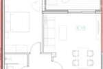 Jednosoban stan, Umag, prodaja, 215000 €, 53 m2