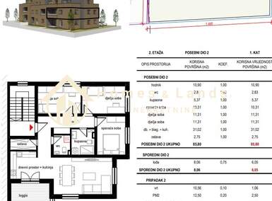 Cetvorosoban stan, Zagreb, Sesvete, prodaja, 246900 €, 95 m2