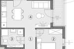 Dvosoban stan, Pula, Šikići, prodaja, 163000 €, 53 m2