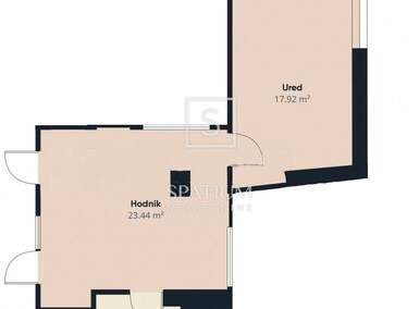 Poslovni prostor, Rijeka, Centar, najam, 420 €, 18 m2