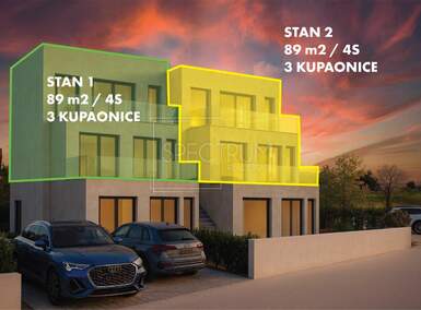 Cetvorosoban stan, Poreč, prodaja, 300000 €, 89 m2