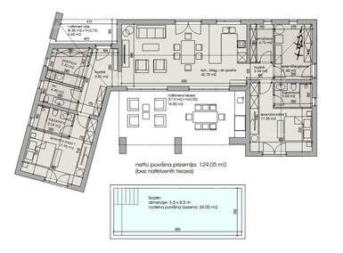 Zemljiste, Žminj, Bazgalji, prodaja, 92100 €, 0 m2
