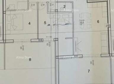 Dvosoban stan, Novigrad, prodaja, 380000 €, 91 m2