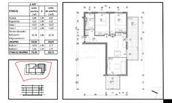 Trosoban stan, Tar-Vabriga, Tar, prodaja, 260100 €, 72 m2