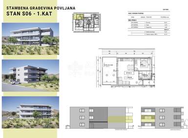 Dvosoban stan, Povljana, prodaja, 165000 €, 36 m2