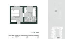 Dvosoban stan, Crikvenica, prodaja, 120960 €, 19 m2