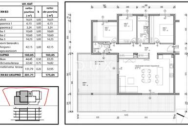 Cetvorosoban stan, Tar-Vabriga, Tar, prodaja, 646600 €, 181 m2