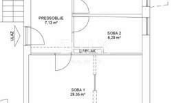 Dvosoban stan, Rijeka, Vojak, prodaja, 187000 €, 58 m2