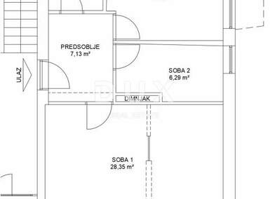 Dvosoban stan, Rijeka, Vojak, prodaja, 187000 €, 58 m2