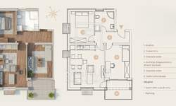 Trosoban stan, Viškovo, Saršoni, prodaja, 182000 €, 68 m2