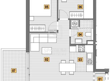 Trosoban stan, Senj, prodaja, 225000 €, 57 m2