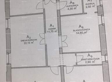 Trosoban stan, Rovinj, prodaja, 480000 €, 110 m2