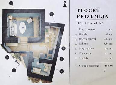 Kuca, Ližnjan, prodaja, 135000 €, 65 m2