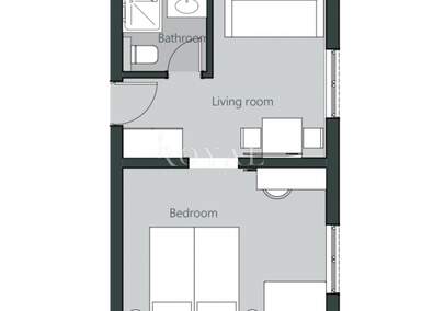 Jednosoban stan, Crikvenica, prodaja, 171275 €, 26 m2