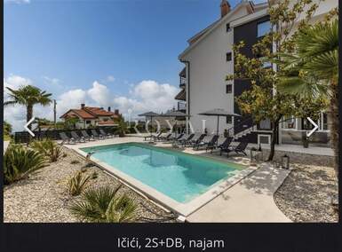 Trosoban stan, Opatija, Ičići, najam, 1500 €, 65 m2