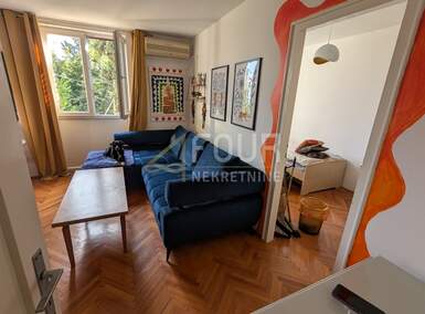 Trosoban stan, Rijeka, Zamet, najam, 700 €, 46 m2