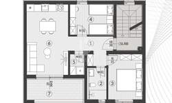 Dvosoban stan, Pula, Štinjan, prodaja, 215400 €, 58 m2