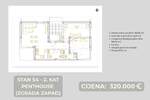 Trosoban stan, Šibenik, Brodarica, prodaja, 320000 €, 89 m2
