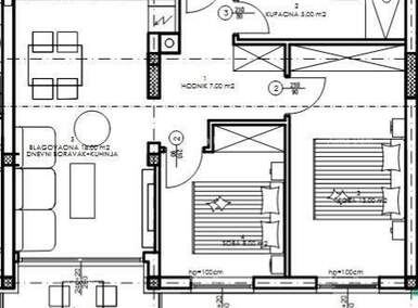 Dvosoban stan, Pula, prodaja, 152000 €, 54 m2