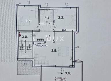 Trosoban stan, Vodnjan, Barbariga, prodaja, 300000 €, 113 m2