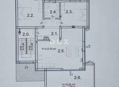 Trosoban stan, Vodnjan, Barbariga, prodaja, 300000 €, 113 m2