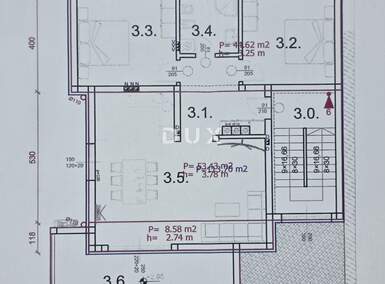 Trosoban stan, Vodnjan, Barbariga, prodaja, 300000 €, 113 m2