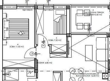 Dvosoban stan, Pula, prodaja, 147300 €, 50 m2