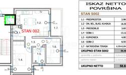 Dvosoban stan, Pula, prodaja, 271530 €, 64 m2