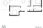 Trosoban stan, Vodnjan, Peroj, prodaja, 339800 €, 76 m2