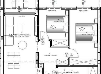 Dvosoban stan, Pula, prodaja, 181500 €, 55 m2