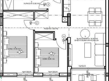 Dvosoban stan, Pula, prodaja, 181500 €, 55 m2