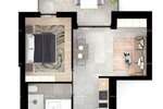 Jednosoban stan, Umag, prodaja, 168300 €, 37 m2
