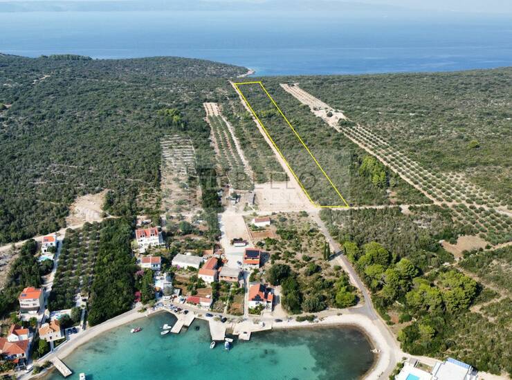 Zemljište s otvorenim pogledom na more -130 m od mora INVESTICIJA — fotografija 5