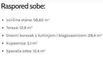 Jednosoban stan, Umag, prodaja, 264600 €, 58 m2