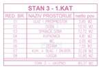Trosoban stan, Osijek, Višnjevac, prodaja, 225900 €, 82 m2