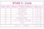 Trosoban stan, Osijek, Gornji grad / Centar, prodaja, 211800 €, 72 m2