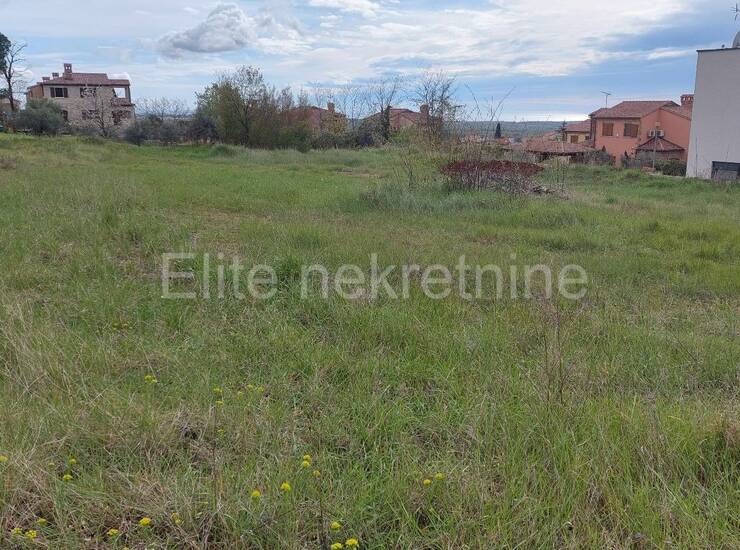 Poreč, Kaštelir -  prodaja građevinskog zemljišta, djelomičan pogled n — fotografija 13